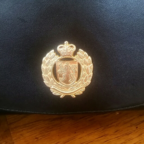 Black Leather Crossbody Bag - Picture 2 of 5